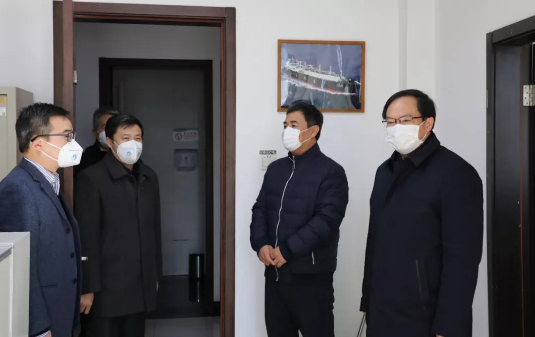 楊金成到長城電子、綜合院檢查指導疫情防控和復工復產(chǎn)工作